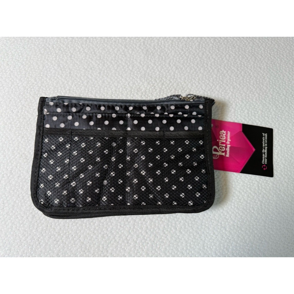 Perica Insert Handbag Organizer‎ Purse Large Liner Organizer Tidy Bag NWT